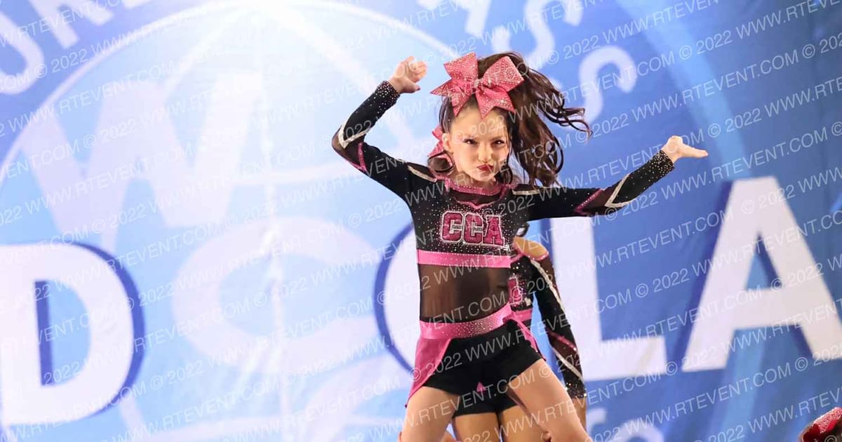 CCA Cheer and Dance House of Versace · West Coast Crown