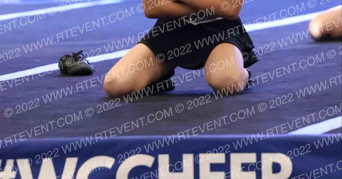 Desert Diamonds All Star Cheer J Blue · West Coast Crown