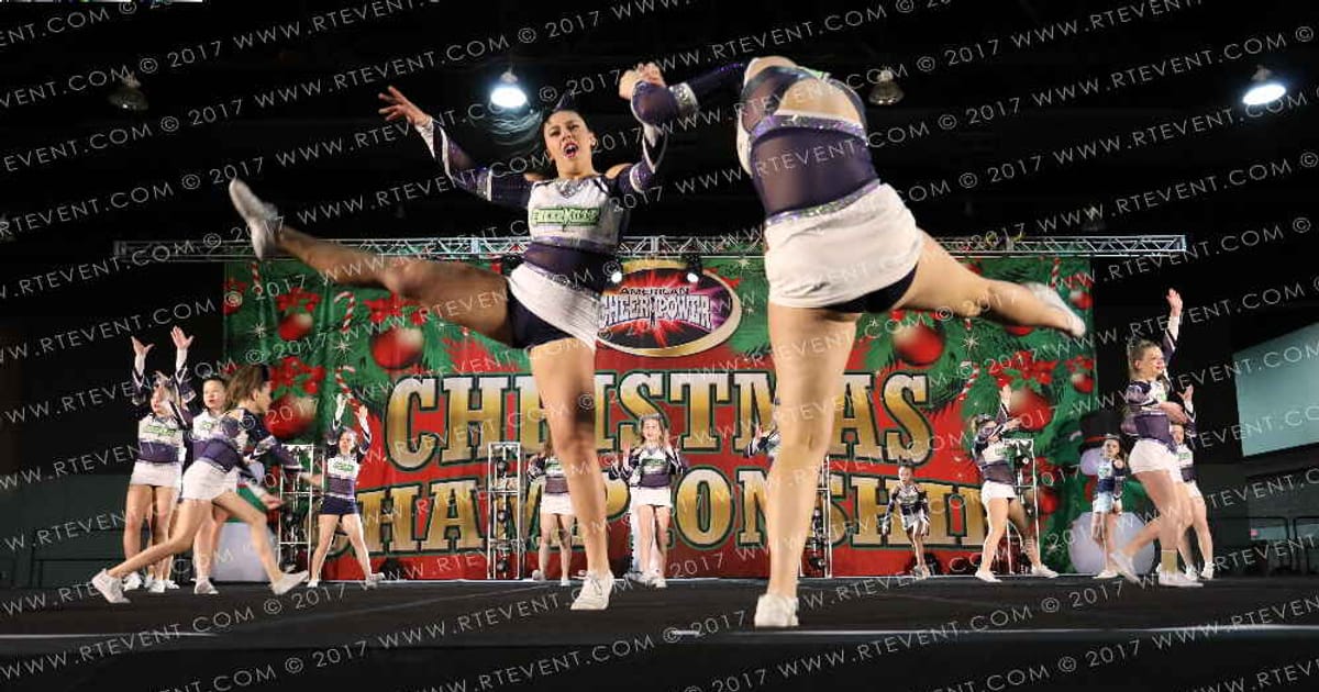 CheerVille Athletics MJ Harley Quinn · American Cheer Power Gatlinburg
