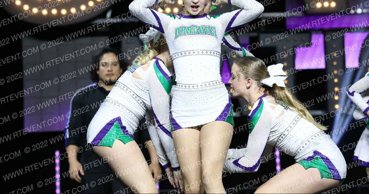 DAZZLING DRAGONS CHEER SENIOR BLAZE · NA Nationals