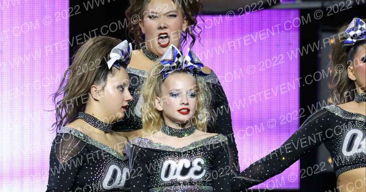OC ELITE CHEER  DEJA BLUE · NA Nationals