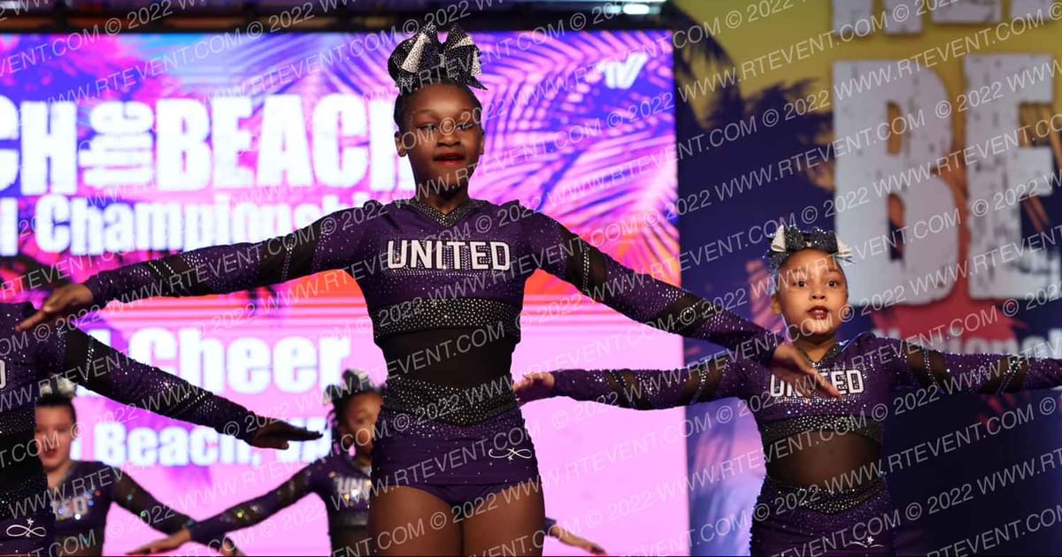 United Cheer Xplosion · ACDA Reach the Beach Rec NATIONALS