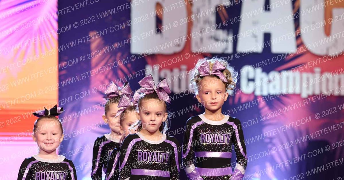 Royalty Elite Cheer Royal Rebels · ACDA Reach the Beach Rec NATIONALS