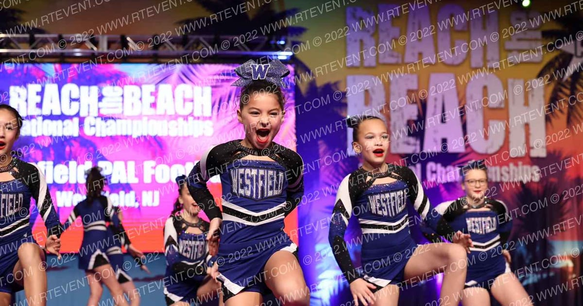 Westfield PAL Football Big Blue · ACDA Reach the Beach Rec NATIONALS