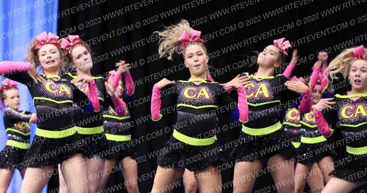 Cumberland Allstars Cheerleading Pink Mafia · Atlantic Showdown