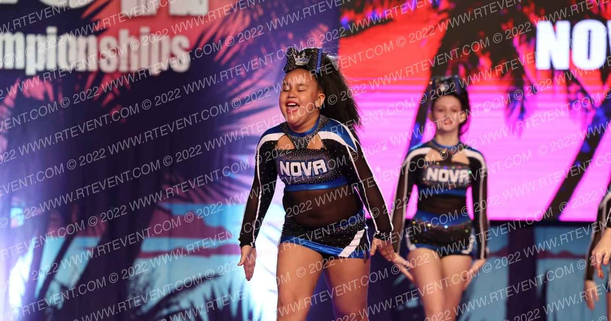 NOVA Cheer Elite Legendary Reign · ACDA Reach the Beach Rec NATIONALS