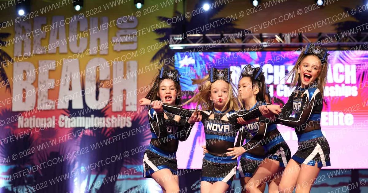 NOVA Cheer Elite Royal Legacy · ACDA Reach the Beach Rec NATIONALS