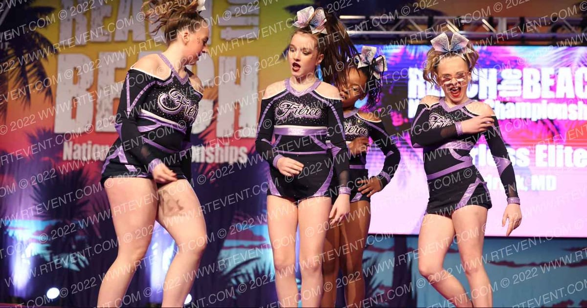 Fierce Cheer Athletics VA Flawless · ACDA Reach the Beach Rec NATIONALS