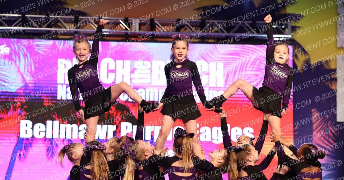 Bellmawr Purple Eagles Mini Empress · ACDA Reach the Beach Rec NATIONALS