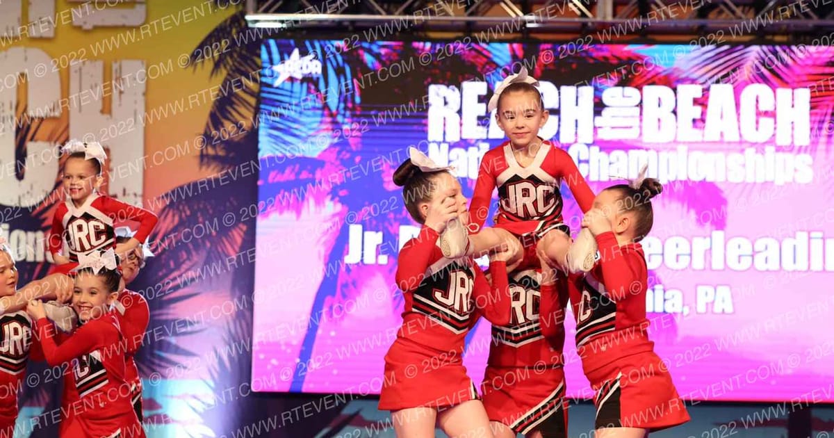 Jr. Raiders Cheerleading Junior Raiders Cheerleading · ACDA Reach the Beach Rec NATIONALS