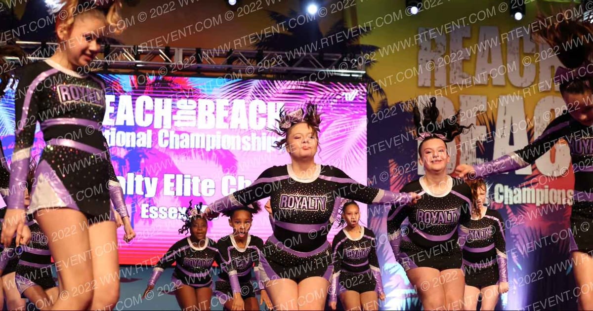 Royalty Elite Cheer Amethyst Army · ACDA Reach the Beach Rec NATIONALS