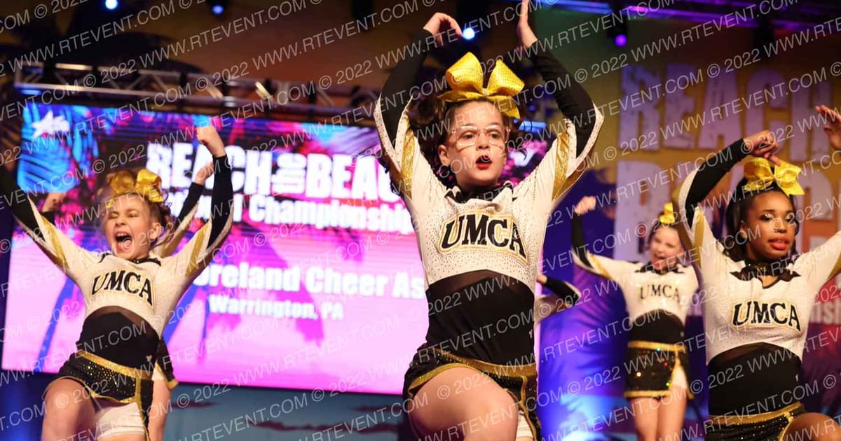 Upper Moreland Cheer Assoc WICKED · ACDA Reach the Beach Rec NATIONALS
