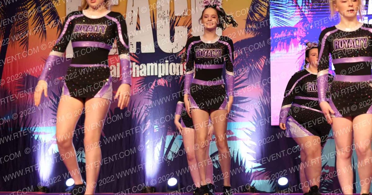 Royalty Elite Cheer Lilac Legends · ACDA Reach the Beach Rec NATIONALS