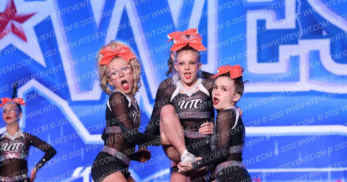 United Tumbling and Cheer Youth Bombshells · PacWest Grand Nationals