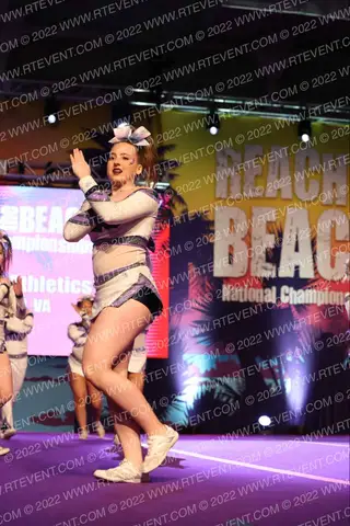 Fierce Cheer Athletics VA Code Blue