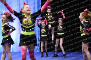Cumberland Allstars Cheerleading Lady Rebels
