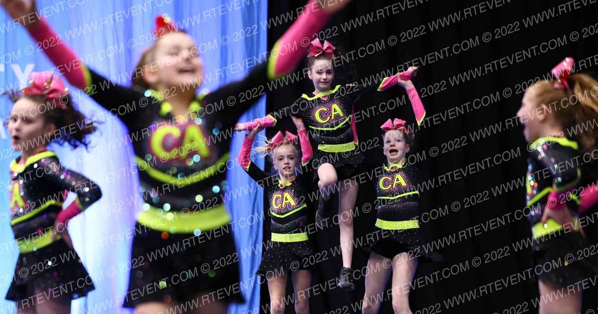 Cumberland Allstars Cheerleading Lady Rebels · Atlantic Showdown