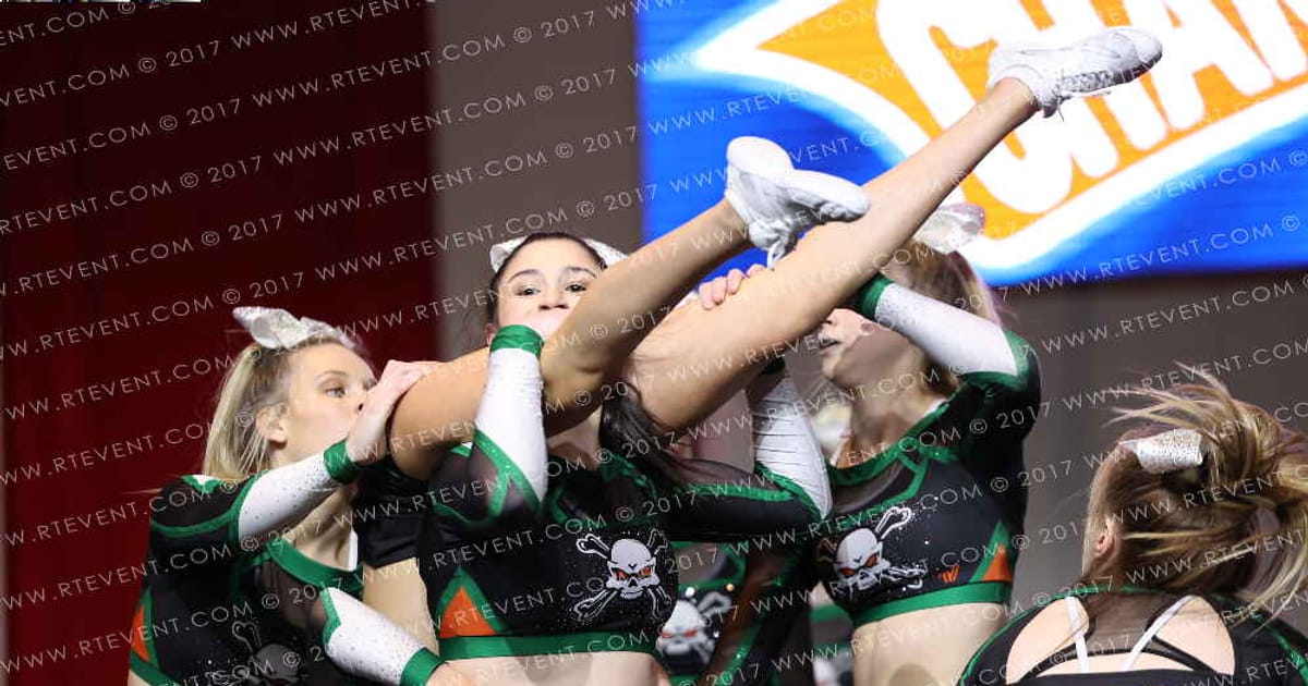 Iowa Elite Cheer CR Skulls · ASCS Dance Grand Nationals Cheer Showdown