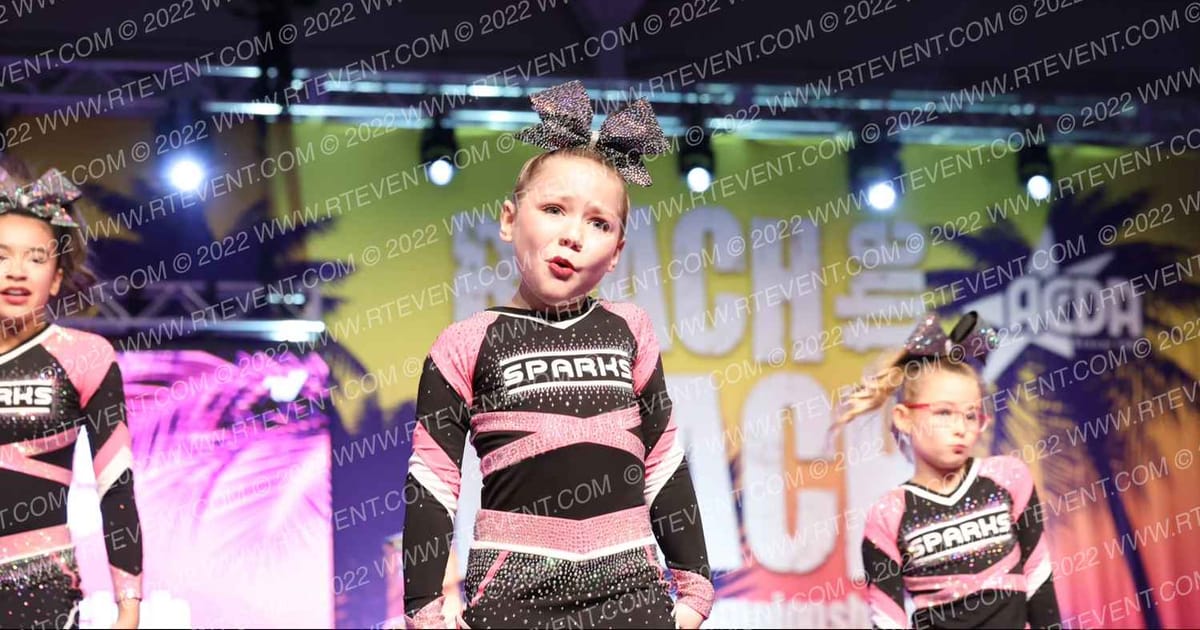 East Coast Cheer Club Sparks · ACDA Reach the Beach Rec NATIONALS