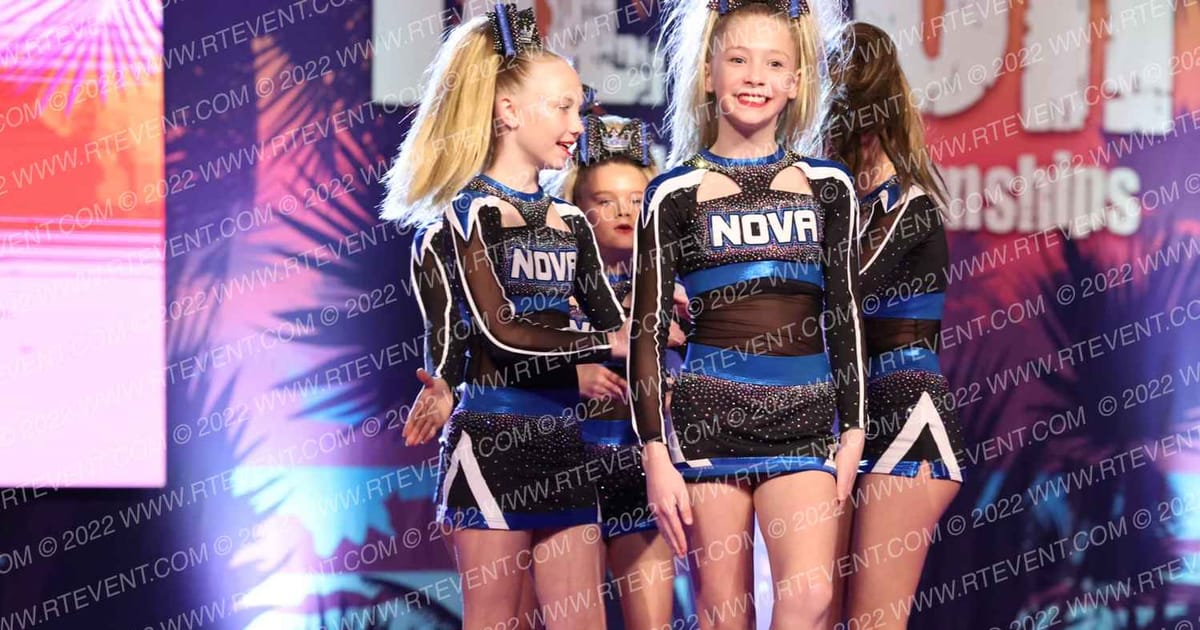 NOVA Cheer Elite Legendary Reign · ACDA Reach the Beach Rec NATIONALS