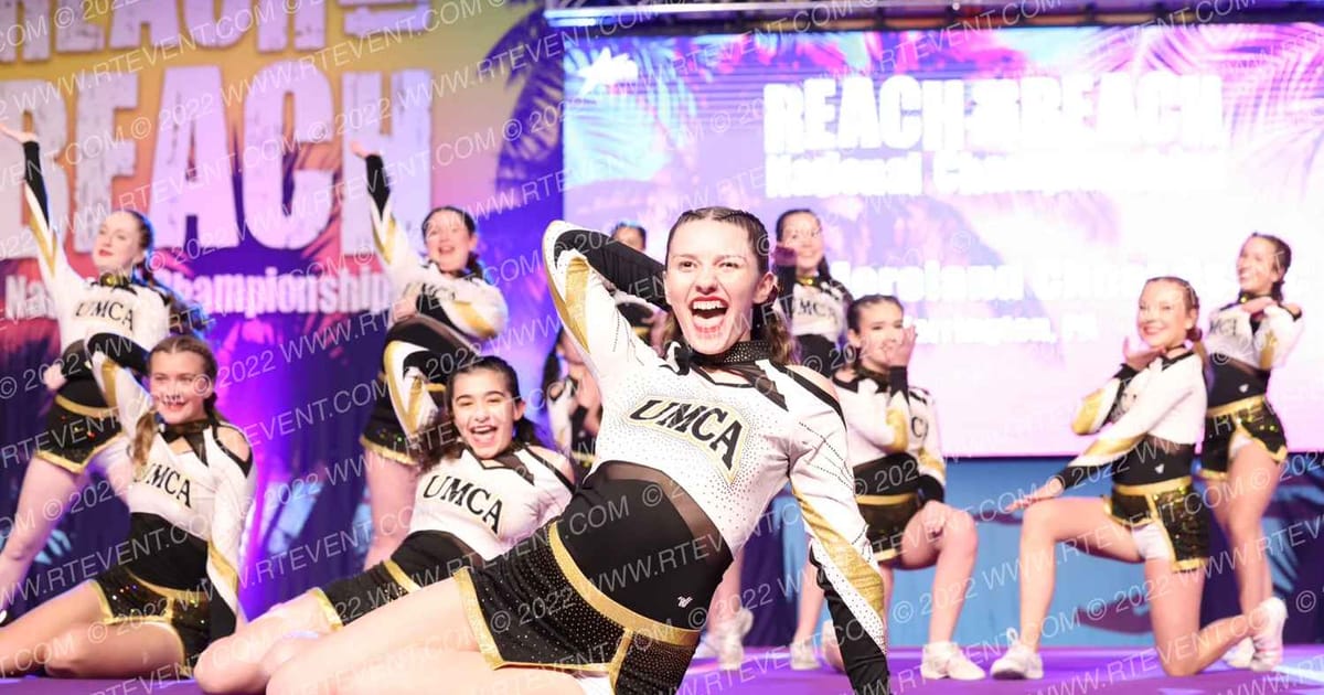 Upper Moreland Cheer Assoc REVENGE · ACDA Reach the Beach Rec NATIONALS