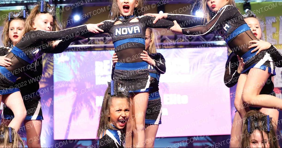 NOVA Cheer Elite Royal Legacy · ACDA Reach the Beach Rec NATIONALS