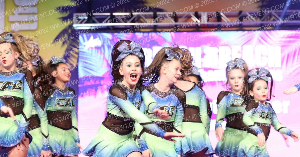 Elite Athletic Cheer Starstruck · ACDA Reach the Beach Rec NATIONALS