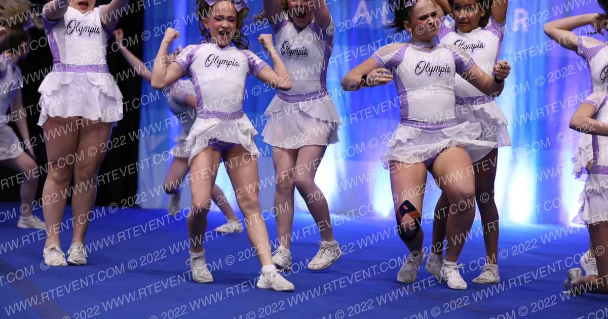 Olympia Allstar Cheerleading Olympia Zeus · Atlantic Showdown