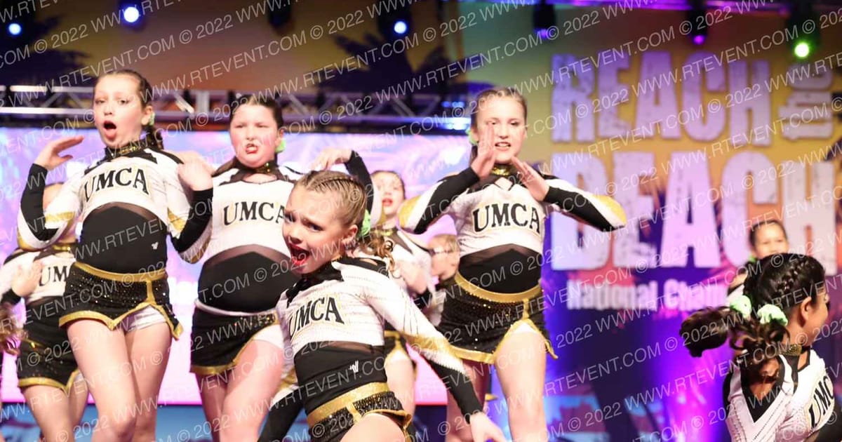 Upper Moreland Cheer Assoc VICIOUS · ACDA Reach the Beach Rec NATIONALS