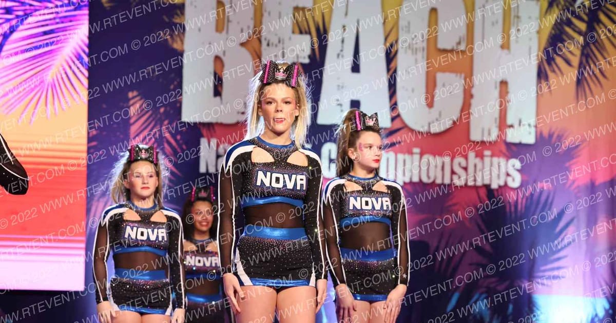 NOVA Cheer Elite Royal Obsession · ACDA Reach the Beach Rec NATIONALS