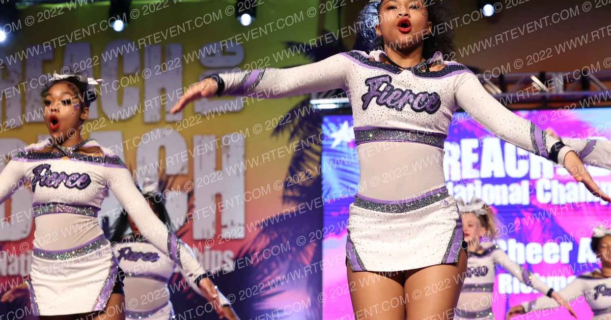 Fierce Cheer Athletics VA Code Blue · ACDA Reach the Beach Rec NATIONALS
