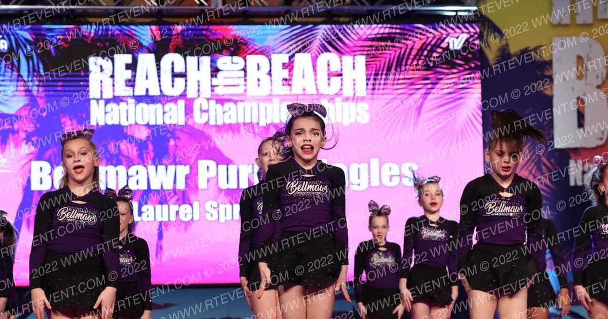 Bellmawr Purple Eagles Royal Empire · ACDA Reach the Beach Rec NATIONALS