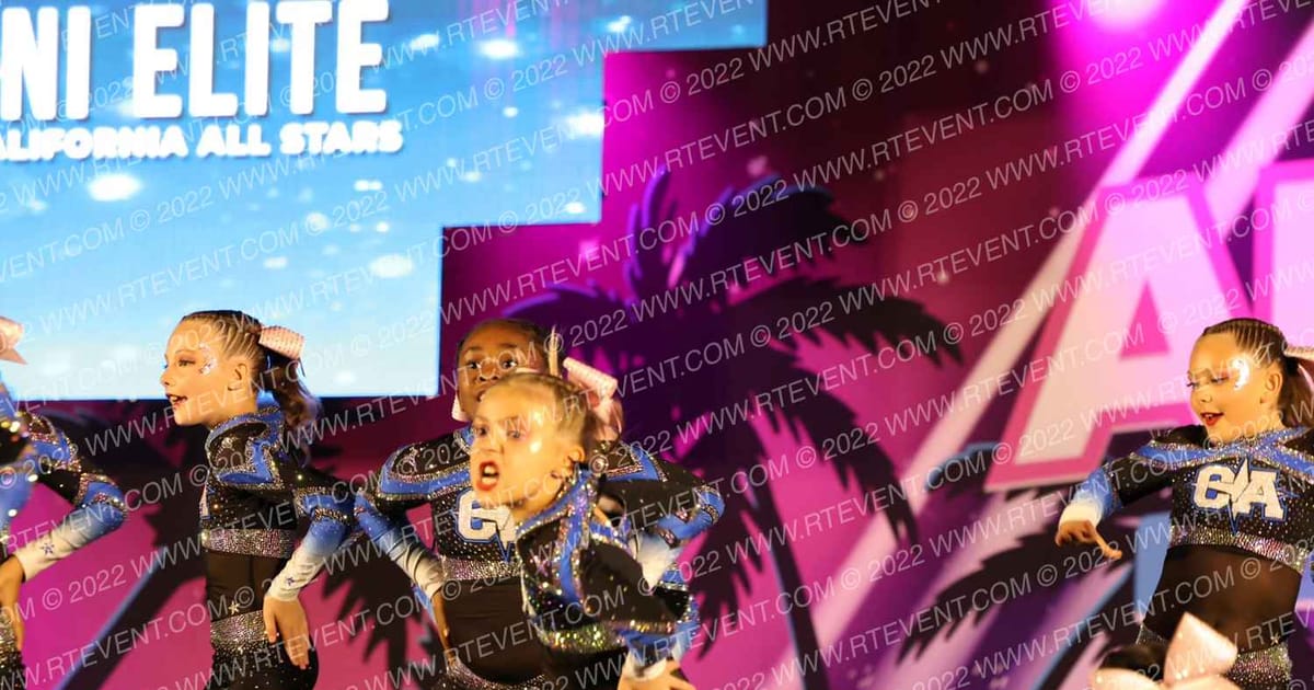 The California All Stars-Mesa Mini Elite · Aloha Grand Nationals DIDII
