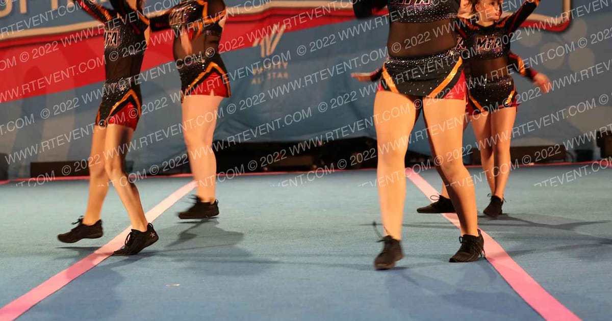 MFA CHEER FLAMES · ALOHA Richmond Showdown
