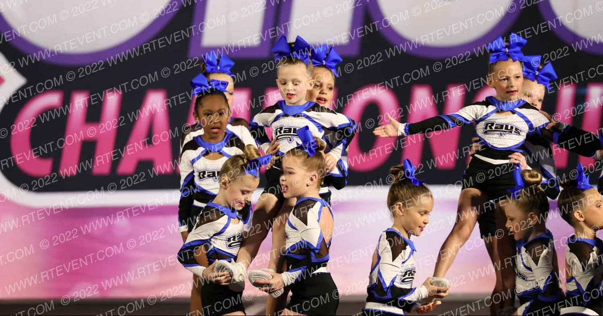 The Stingray Allstars Pebble · One Up All Star Prep Nationals DIDII