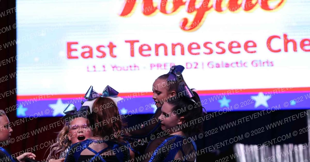 East Tennessee Cheer Galactic Girls · The American Royale Sevierville Nationals DIDIIV
