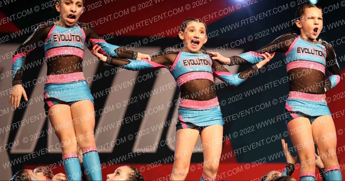 Evolution Cheer Teal Craze · MidAtlantic Grand Nationals