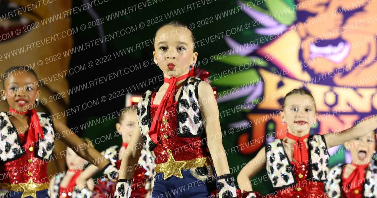 Rainbow Dance Academy TINY PREMIER POM · ASC King of the Jungle Cincinnati