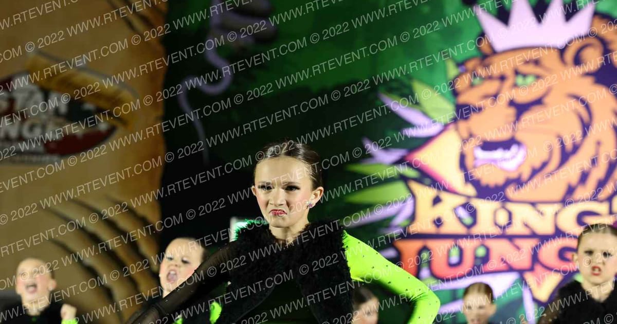 Rainbow Dance Academy MINI PREMIER HIP HOP · ASC King of the Jungle Cincinnati
