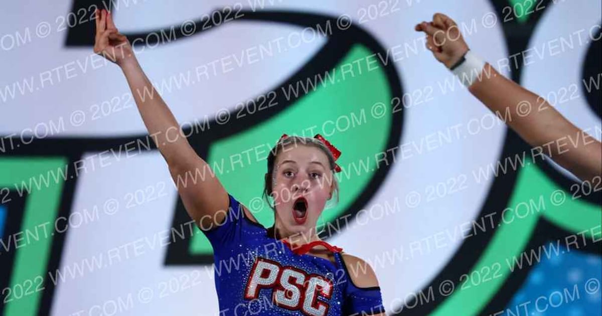 Palmetto Spirit Cheer & Tumble Blue Reign · Double Down Concord Nationals DIDII