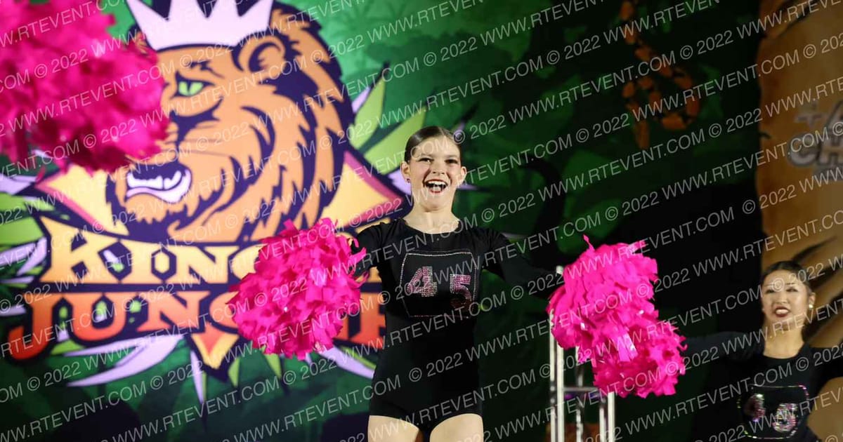 Studio 45 Allstars Senior Pom · ASC King of the Jungle Cincinnati