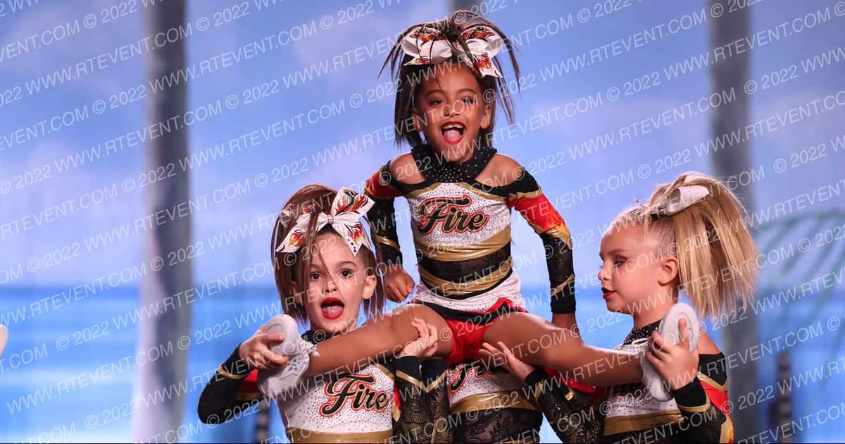 Fire Cheer Allstars RedHots · The American Open Orlando Nationals