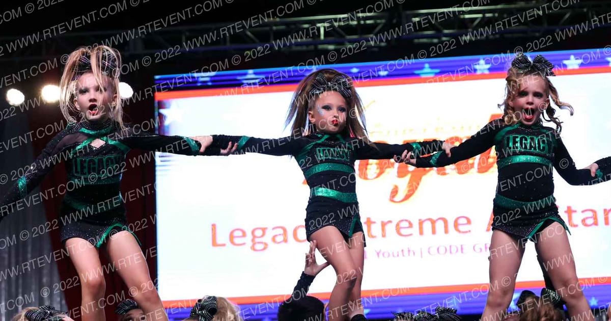 Legacy Xtreme All Stars CODE GREEN · The American Royale Sevierville Nationals DIDIIV