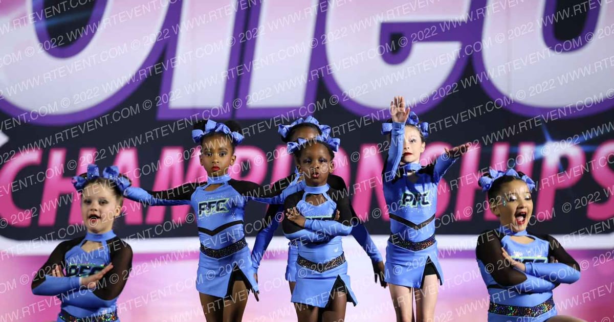 PunchFront Cheer TIny Torches · One Up All Star Prep Nationals DIDII