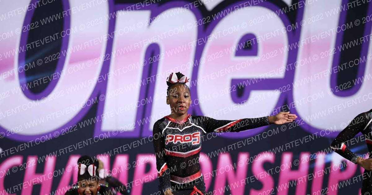 Tumble Pros Blackout · One Up All Star Prep Nationals DIDII
