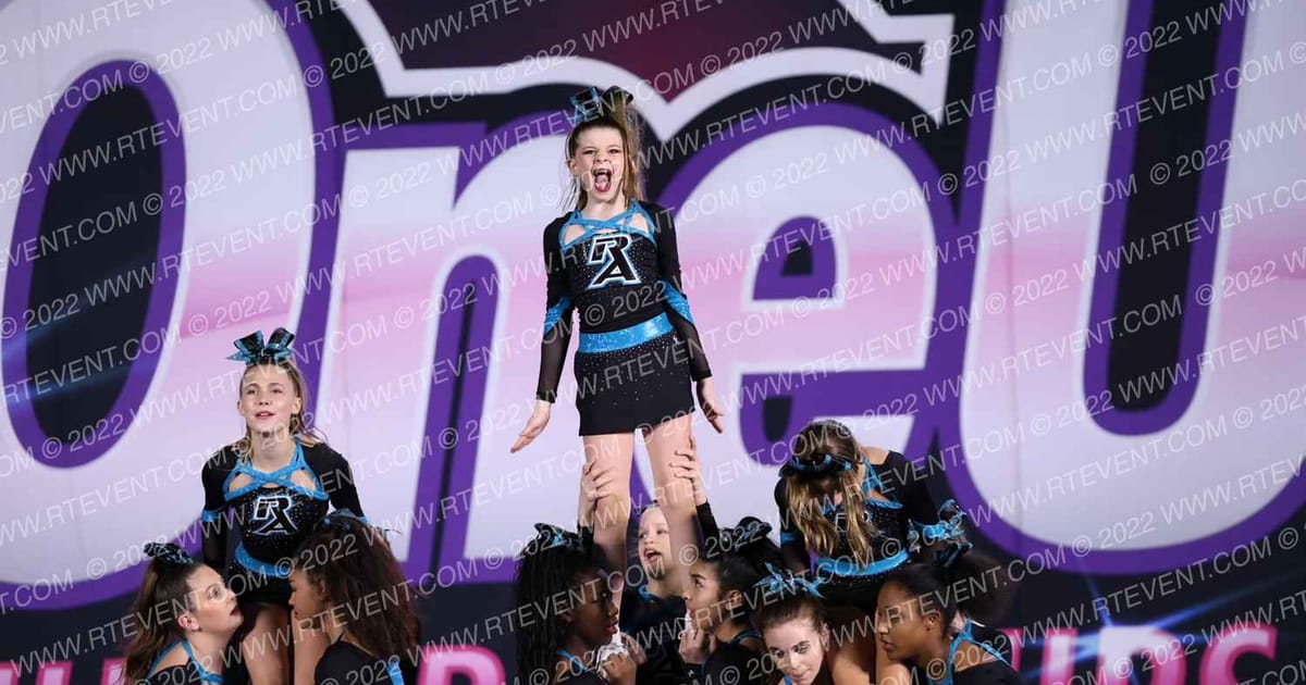 Revolution Athletics Allstars EMPOWER · One Up All Star Prep Nationals DIDII