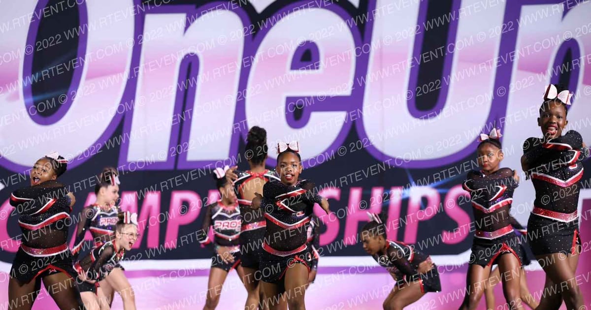 Tumble Pros Dream Girls · One Up All Star Prep Nationals DIDII