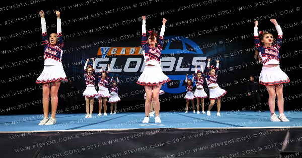 REDLANDS CHEER RED TEAM · YCADA Globals