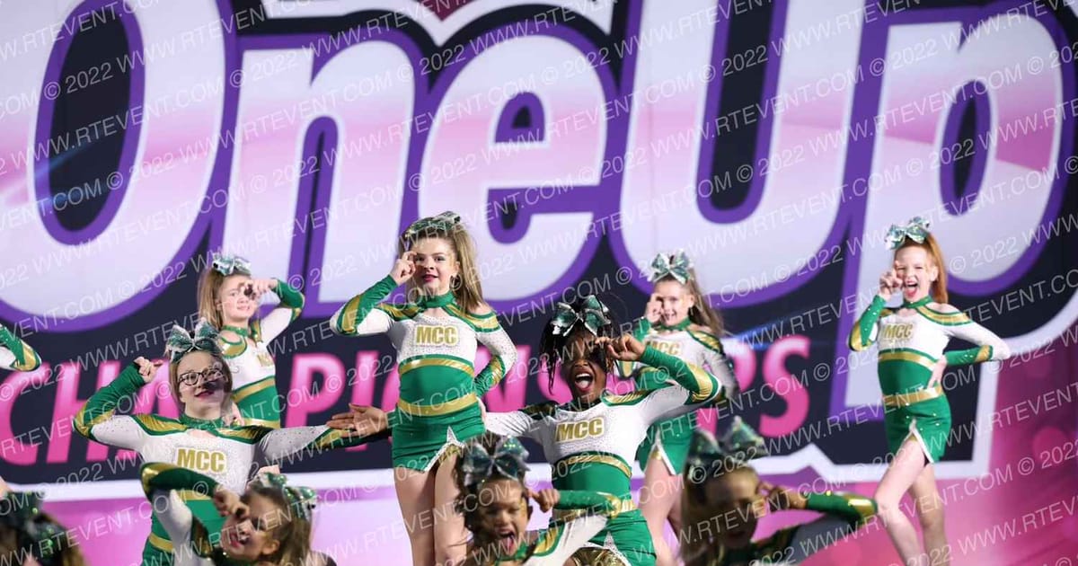 Masters City Cheer Golden Belles · One Up All Star Prep Nationals DIDII