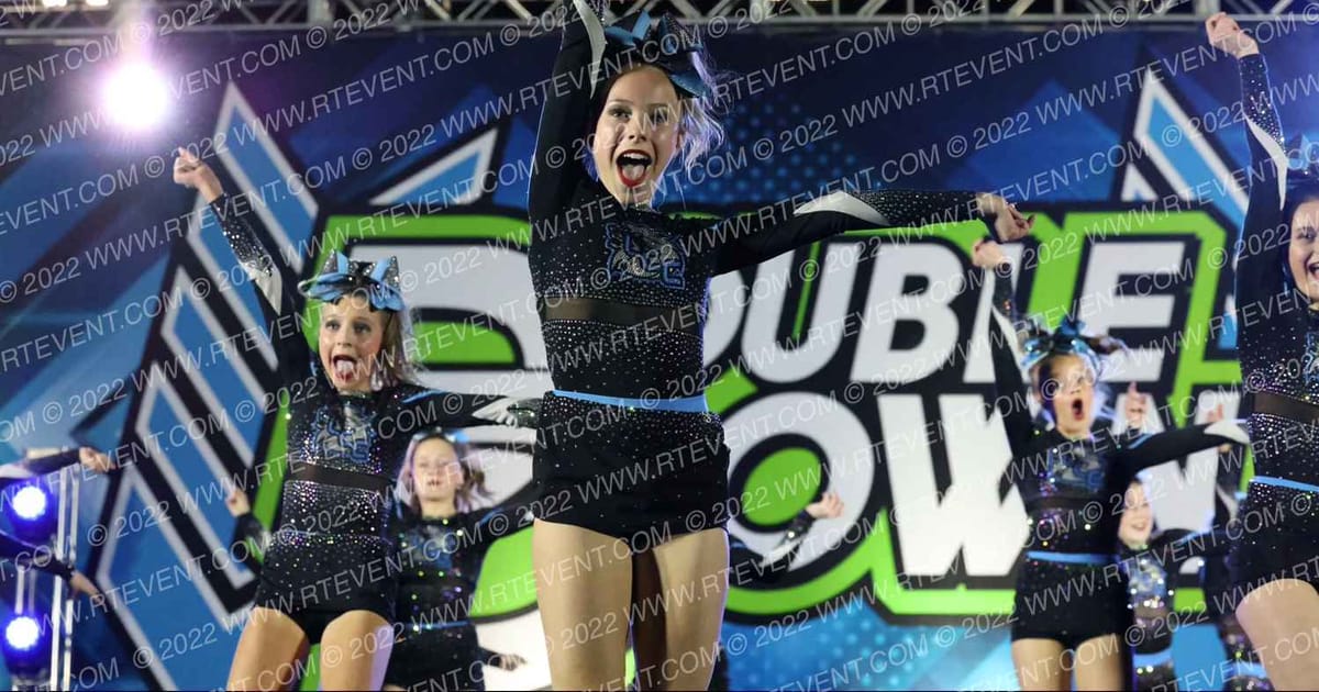 Lions Cheer Company Brave · Double Down St Louis Nationals